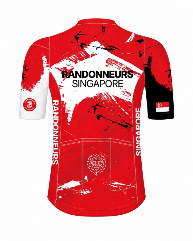 Randonneurs Singapore Standard Jersey back