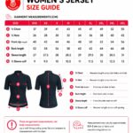 Randonneurs Singapore women's jersey size guide